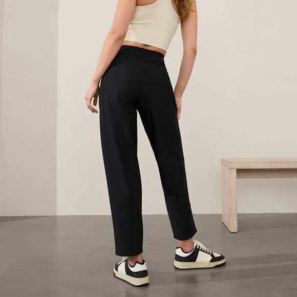 Athleta Stellar High Rise Trouser size 2P Black - Picture 2 of 7